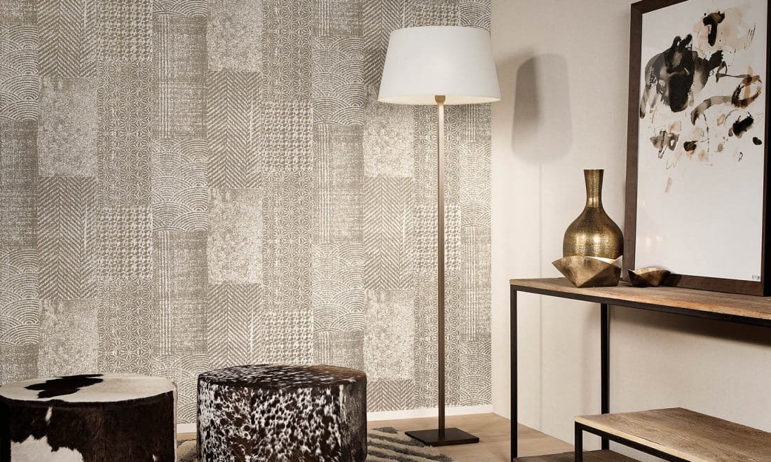 Tapete Patchwork - Flax