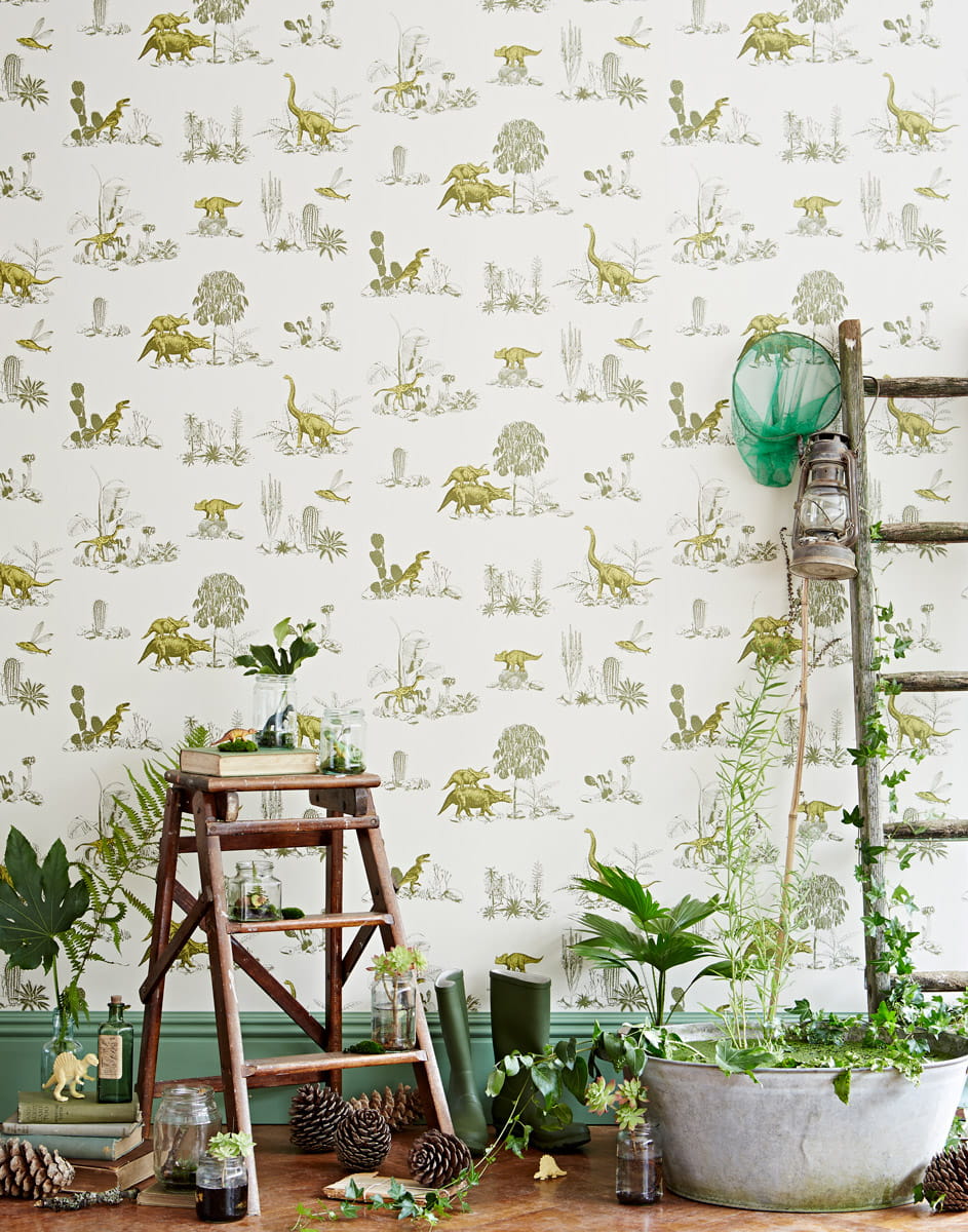 Tapete Dino - Yellow/ Green