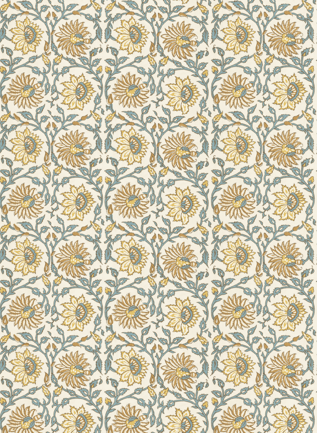 Tapete Cecily - Ochre/ Teal