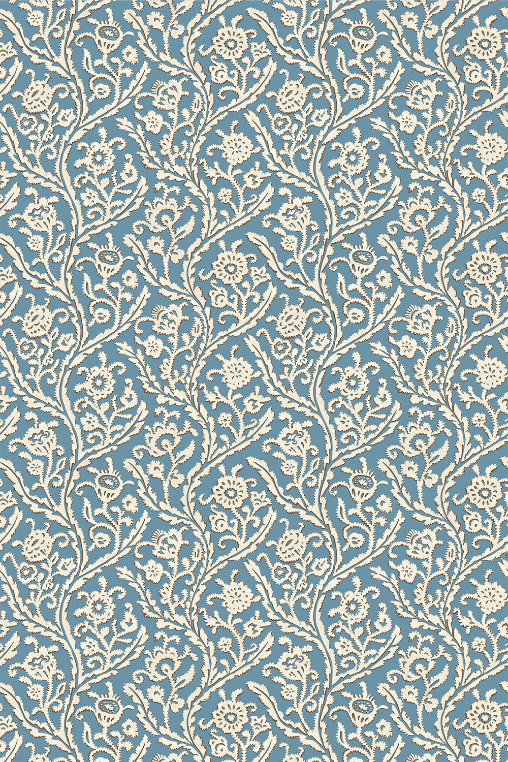 Carta da parati Letti - Cyan