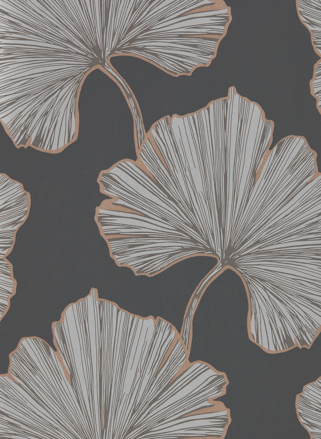 Tapete Azurea - Ebony/ Rose Gold