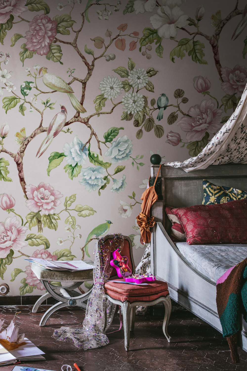 Wandbild Grandiflora - Soft Pink