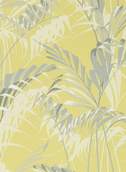 Tapete Palm House - Chartreuse/ Grey