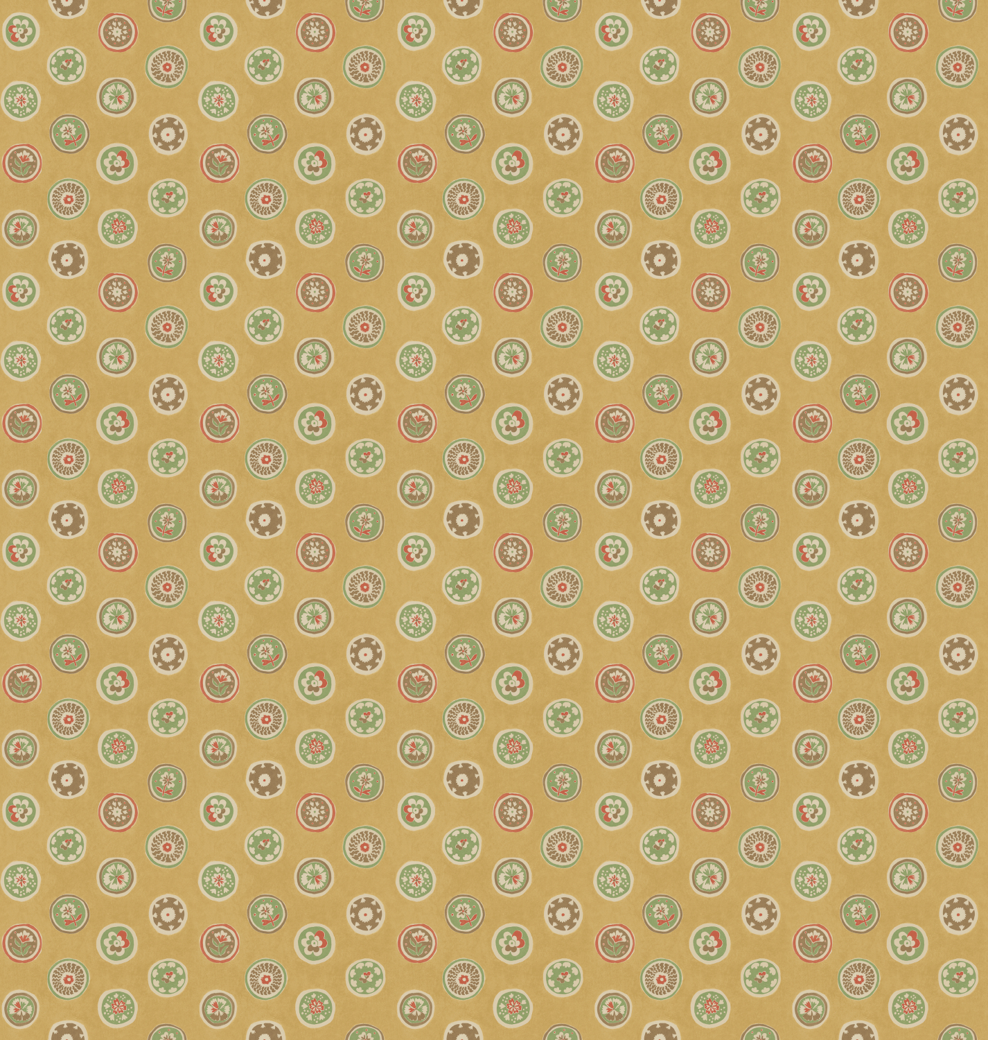 Tapete Court Buttons - Ochre