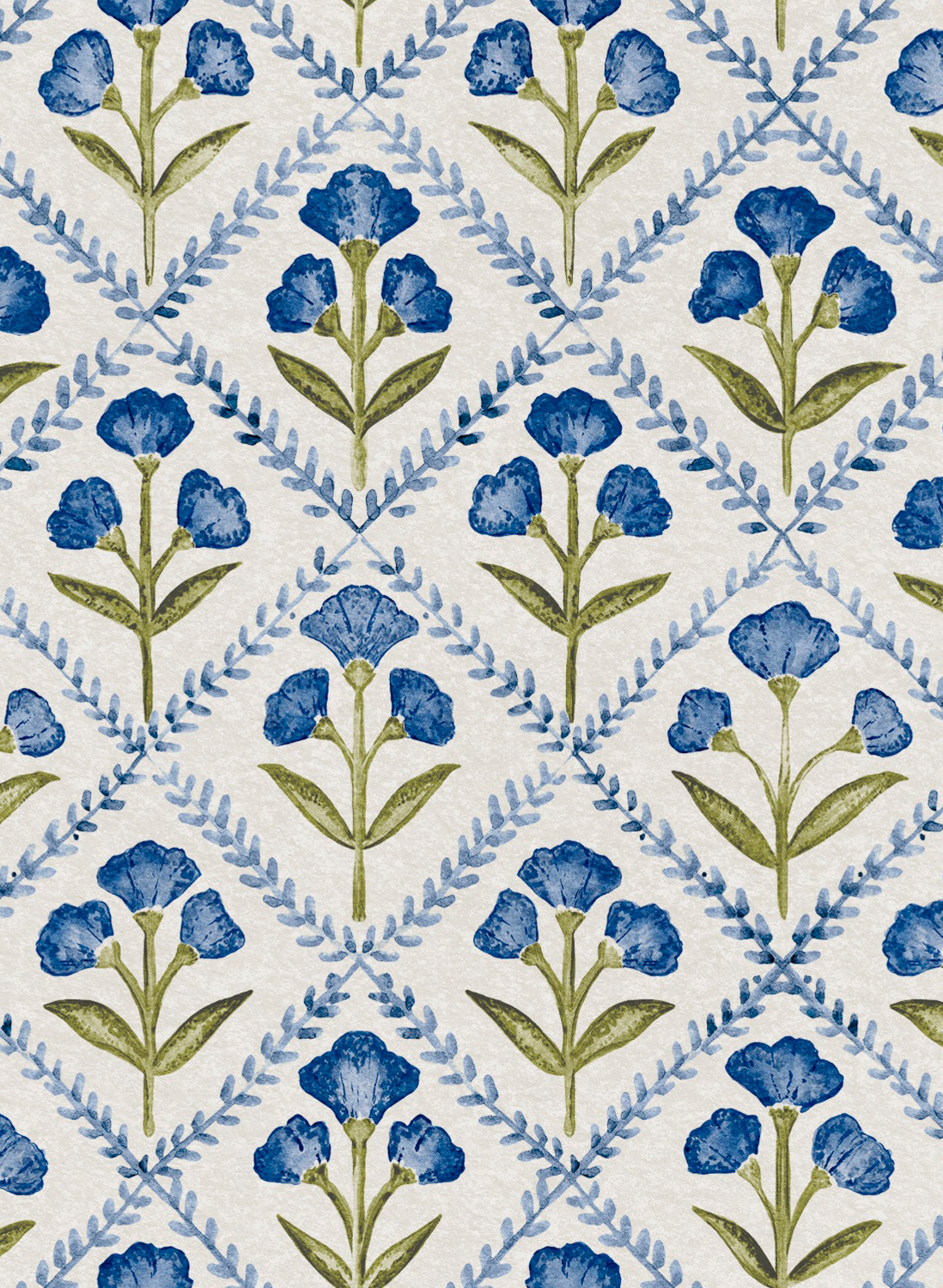 Tapete Poppy - Blue