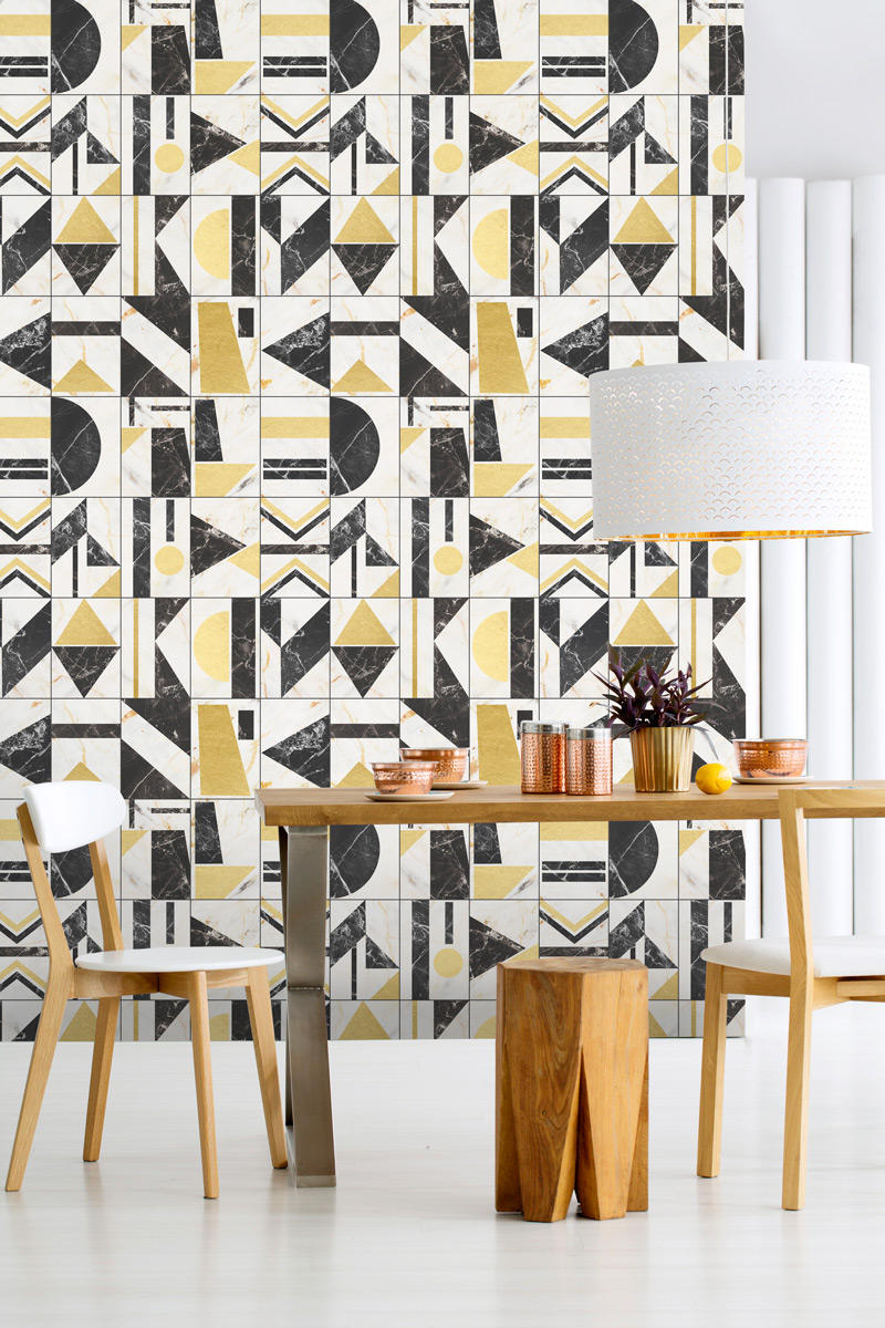 Wallpaper Soho - Brass