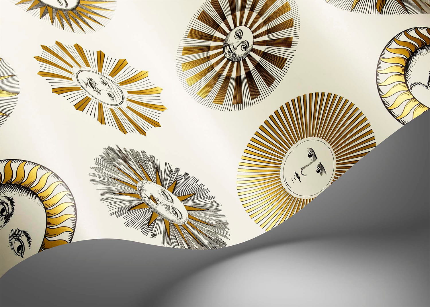 Tapete Soli - Cream/Gold