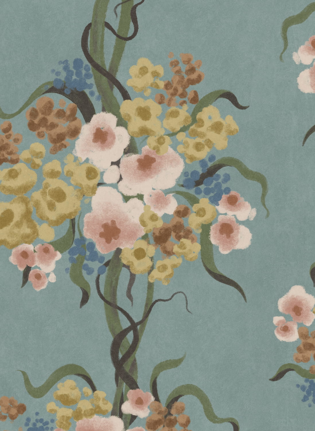 Wandbild Boquette