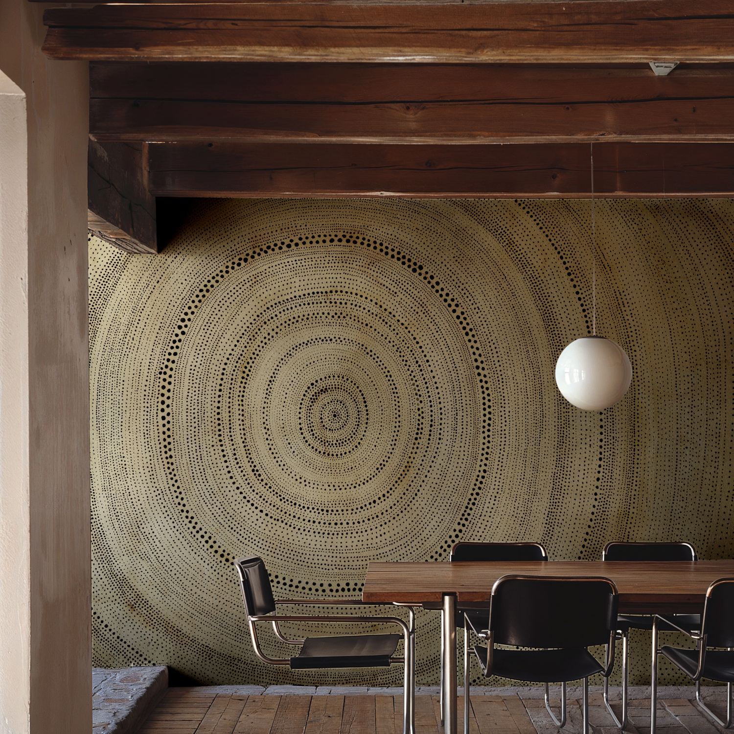 Wandbild Bois - Copper