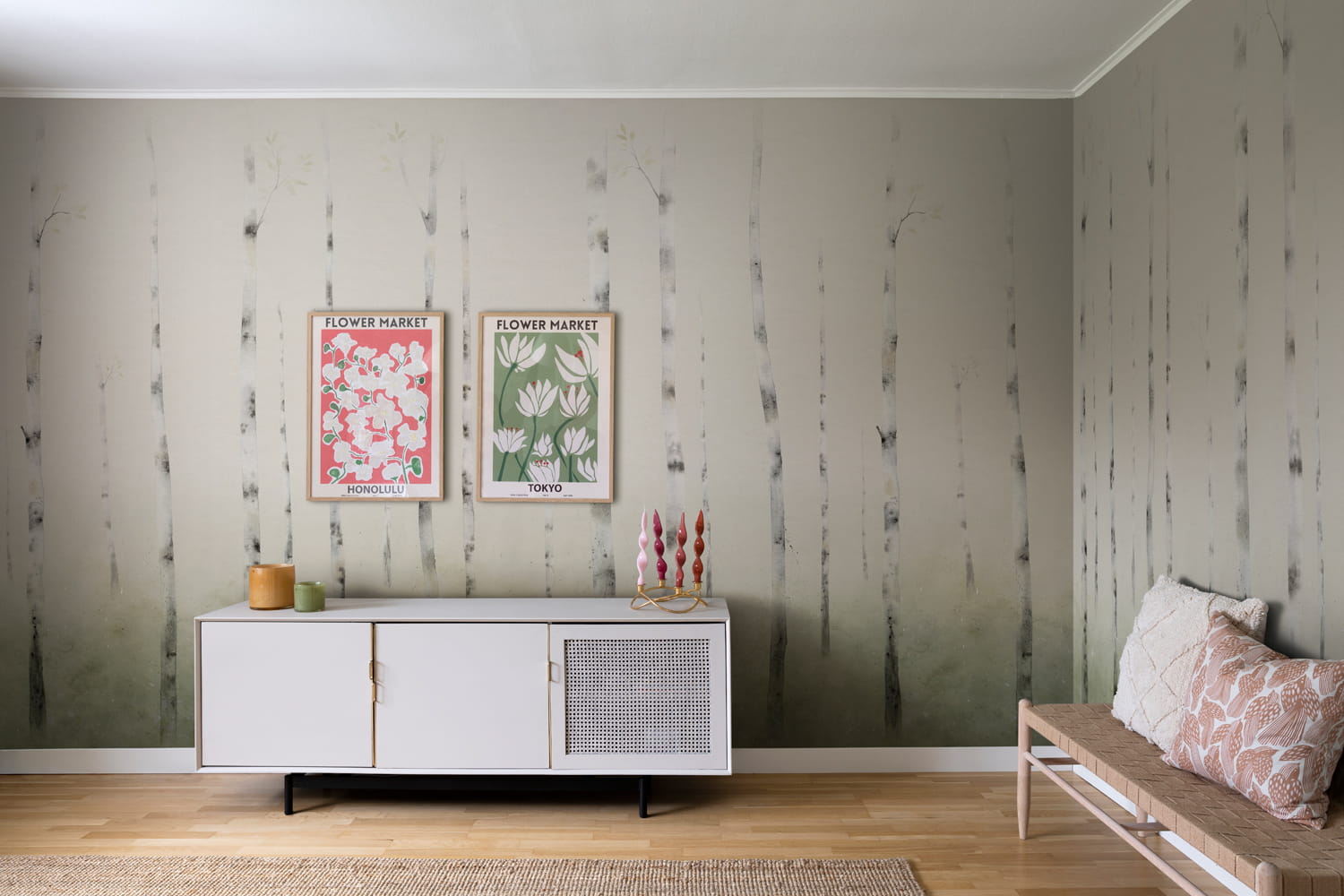 Wandbild Sundborn - Spring Green