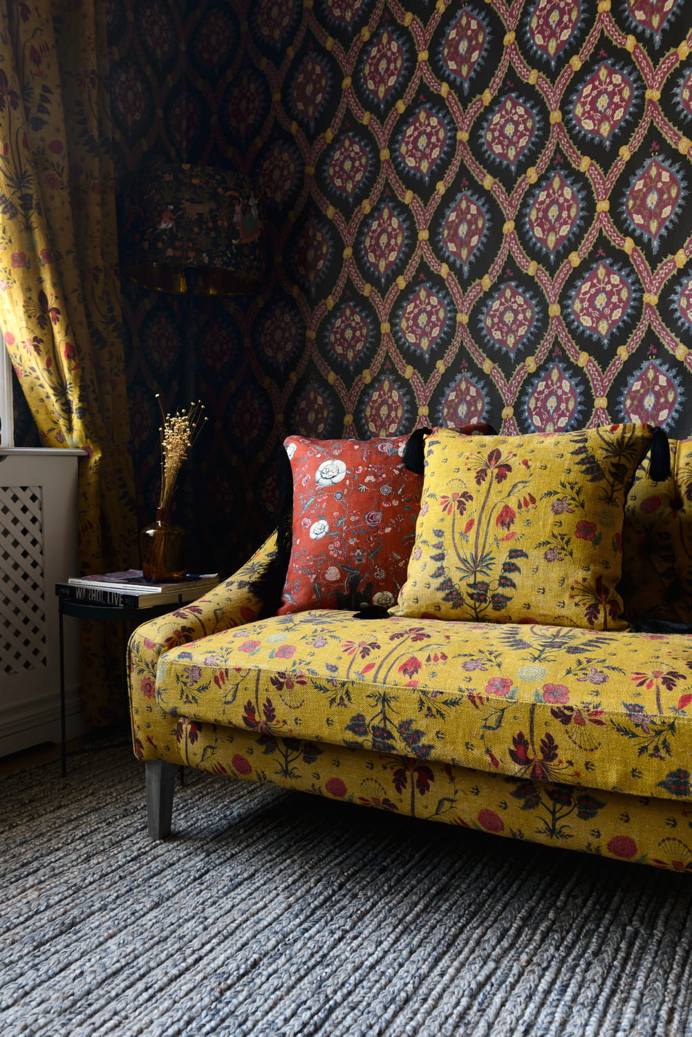 Fabric Gypsy Ochre - Linen - FB00002