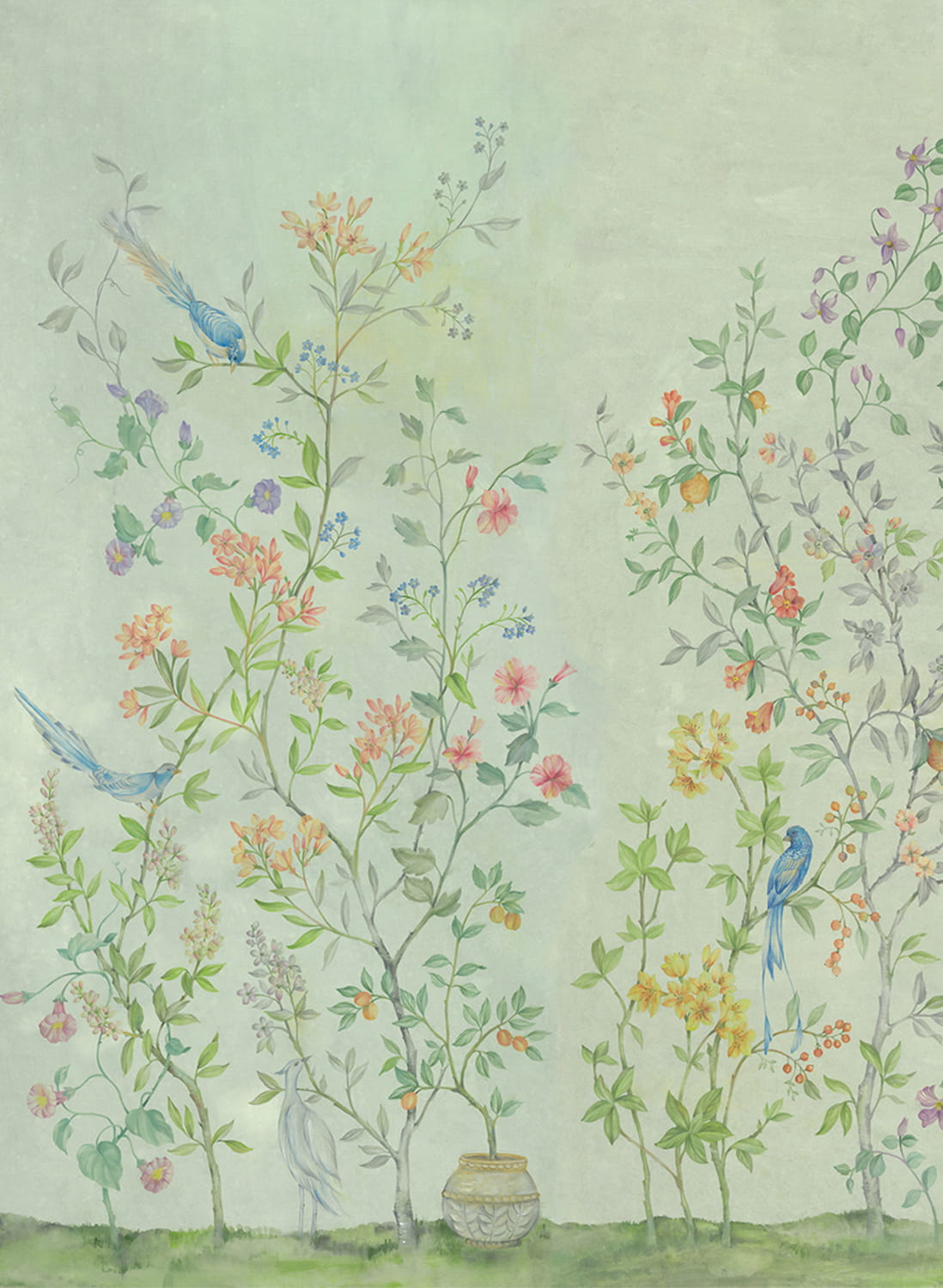 Wandbild Tea Garden - green