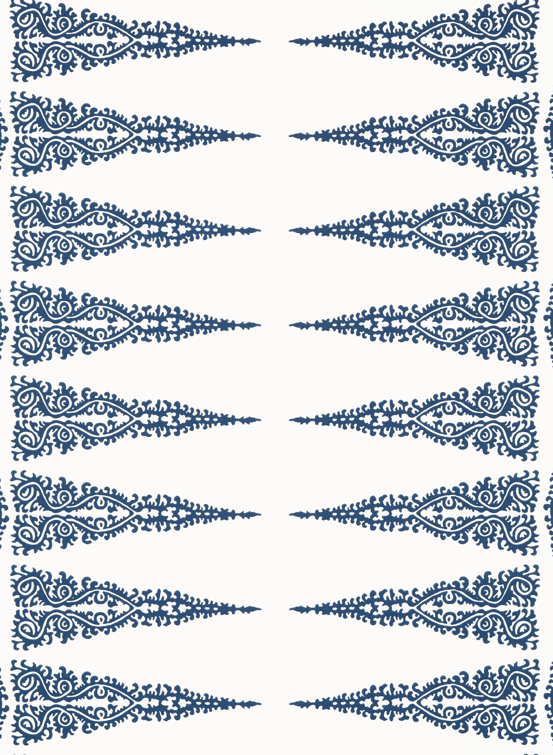 Tapete Ellery Stripe - Navy on White
