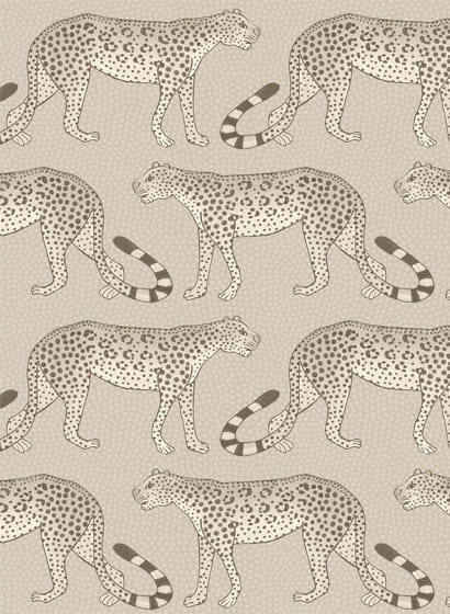 Tapete Leopard Walk - Stone