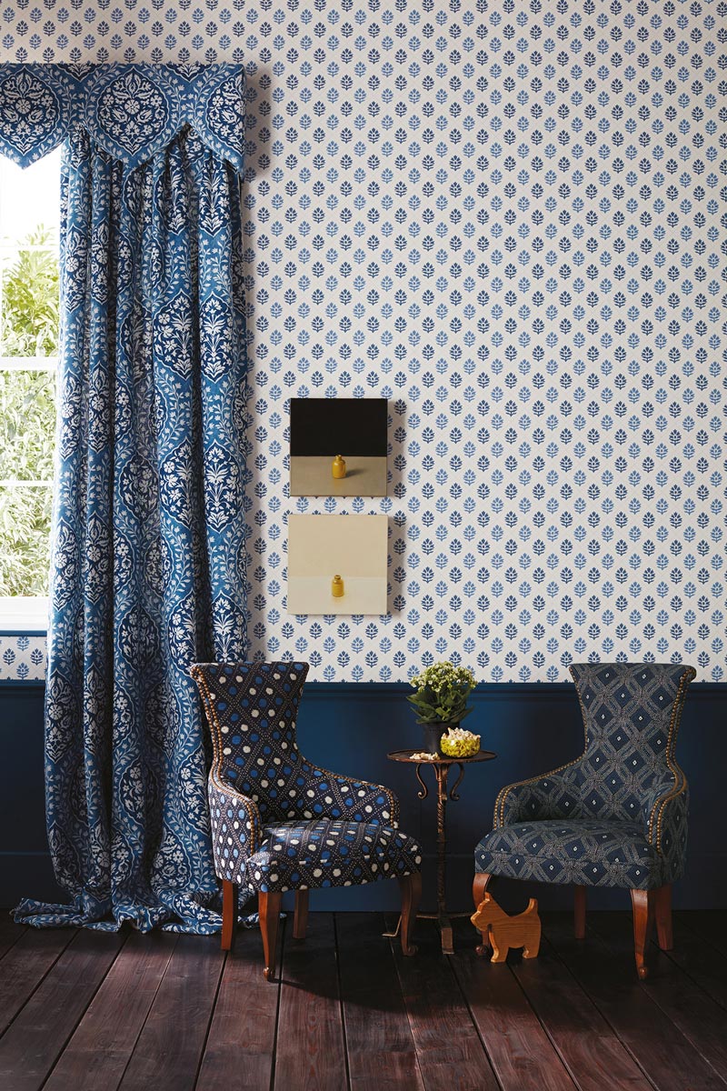Tapete Camille - Indigo Blue