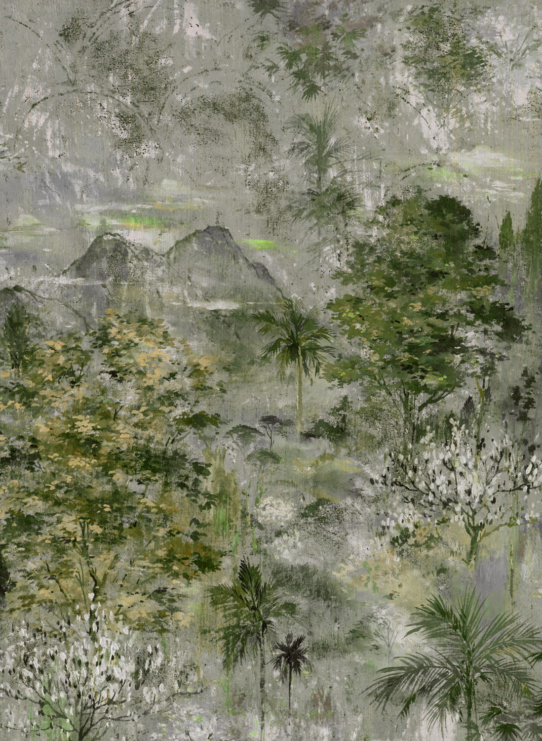 Wandbild Glass - Verde/Green