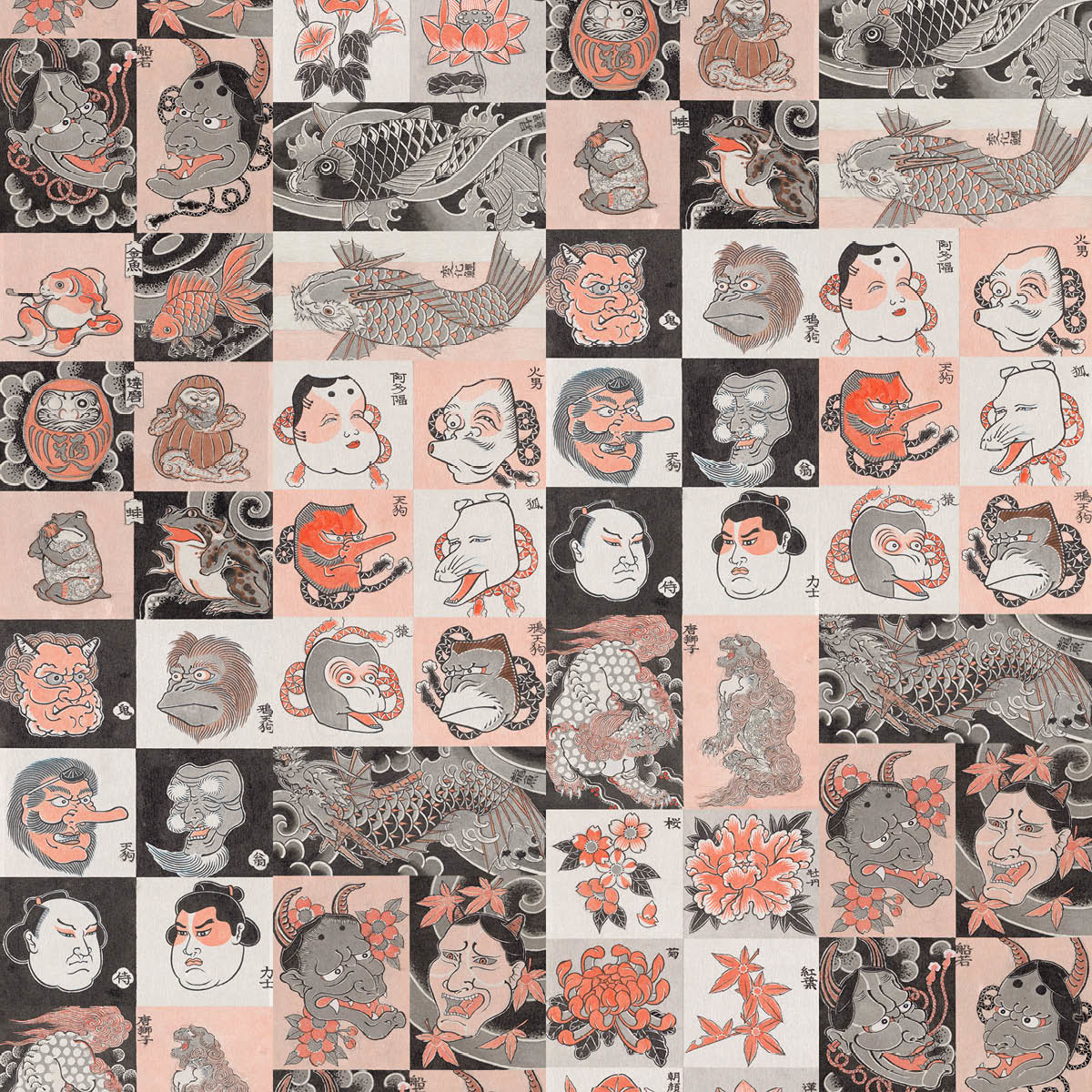 Tapete Irezumi - KSO-01