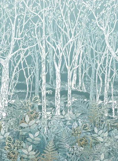 Tapete Sylvania - Mint/ Teal
