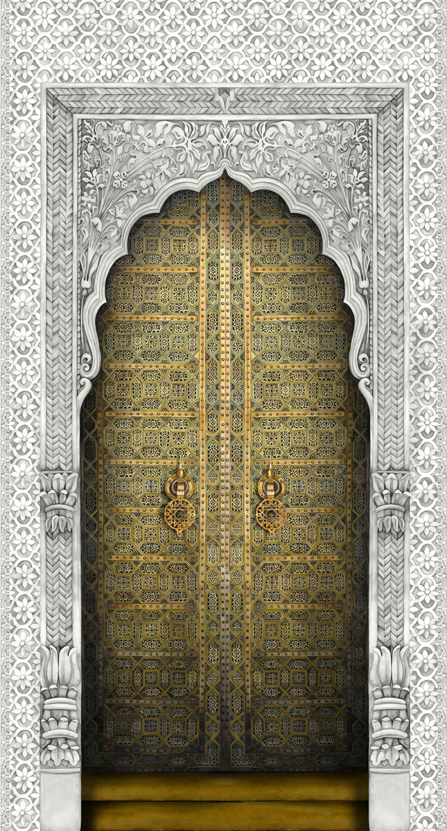 Tapete Bahia - Gold/ Stone