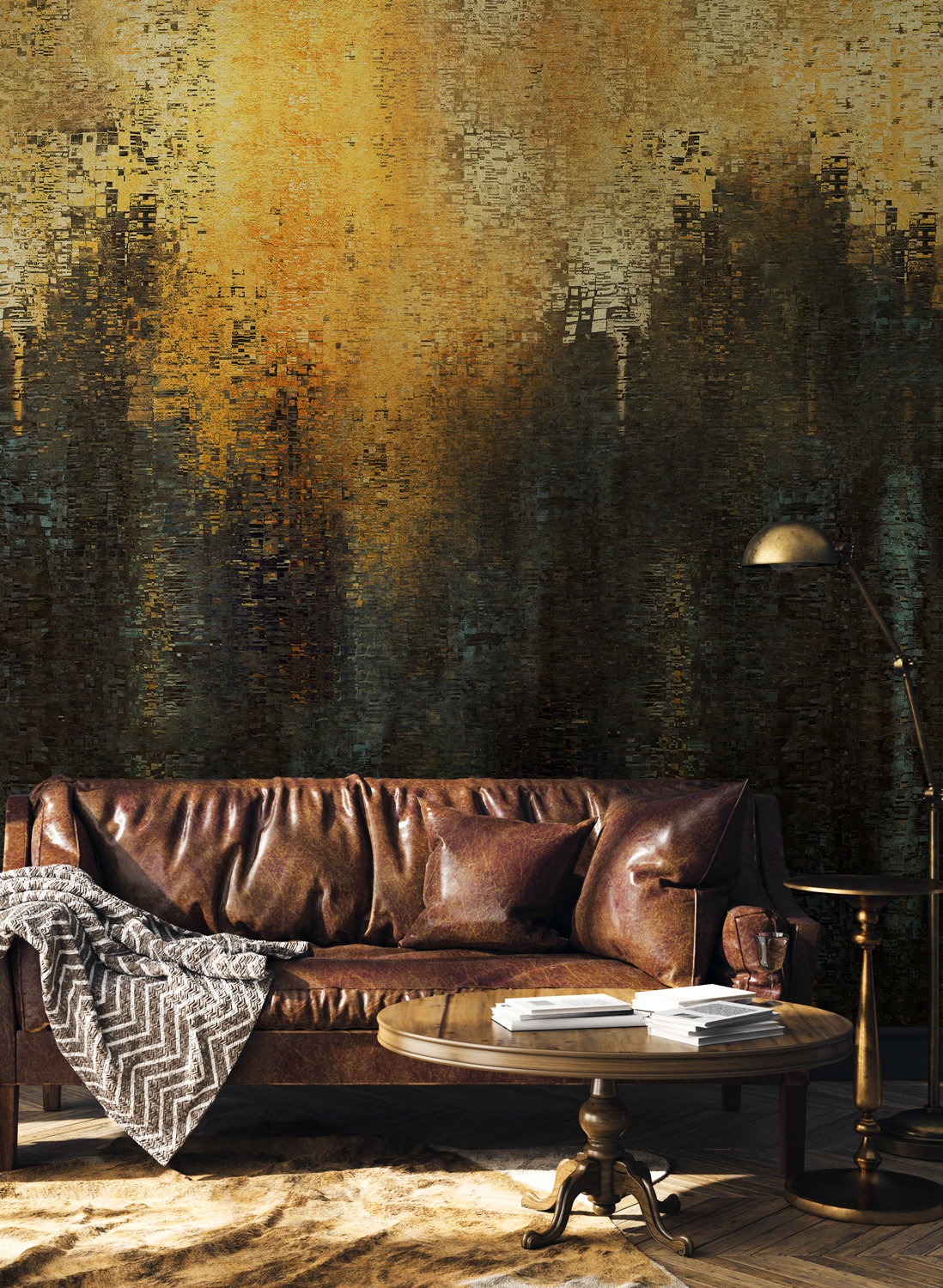 Wandbild Gustave Metallics
