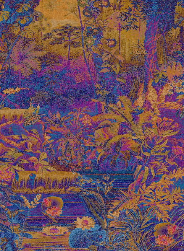 Wandbild Coari - India Panel 4