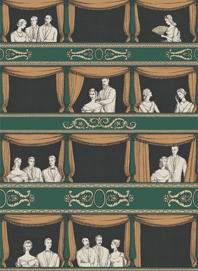 Tapete Teatro - Racing Car Green