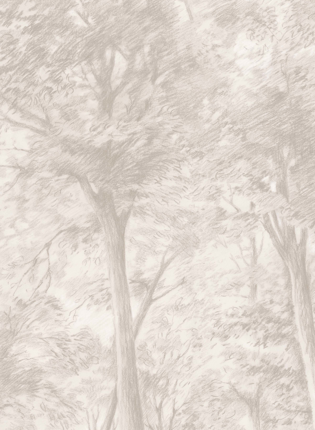 Wandbild Sketch of Trees - 9631W