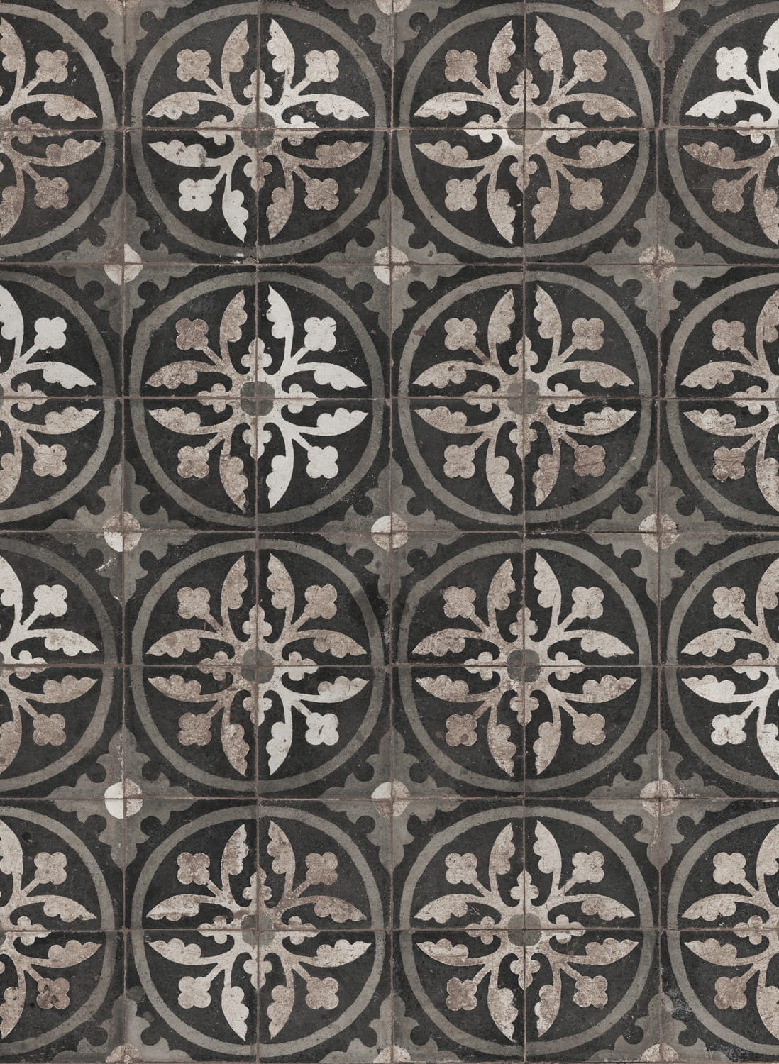 Wandbild Ravenna - Charcoal