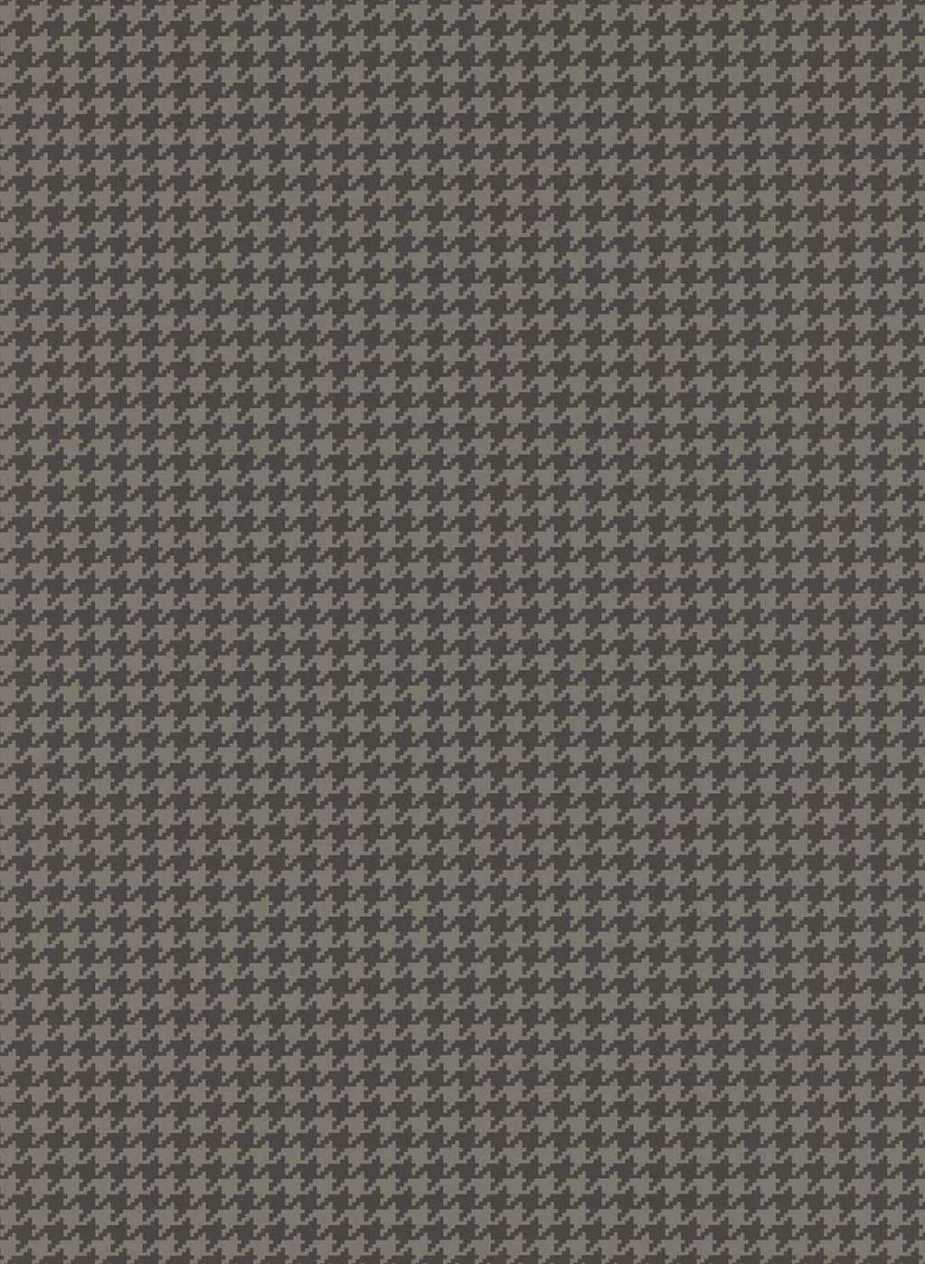 Tapete Houndstooth - Brown