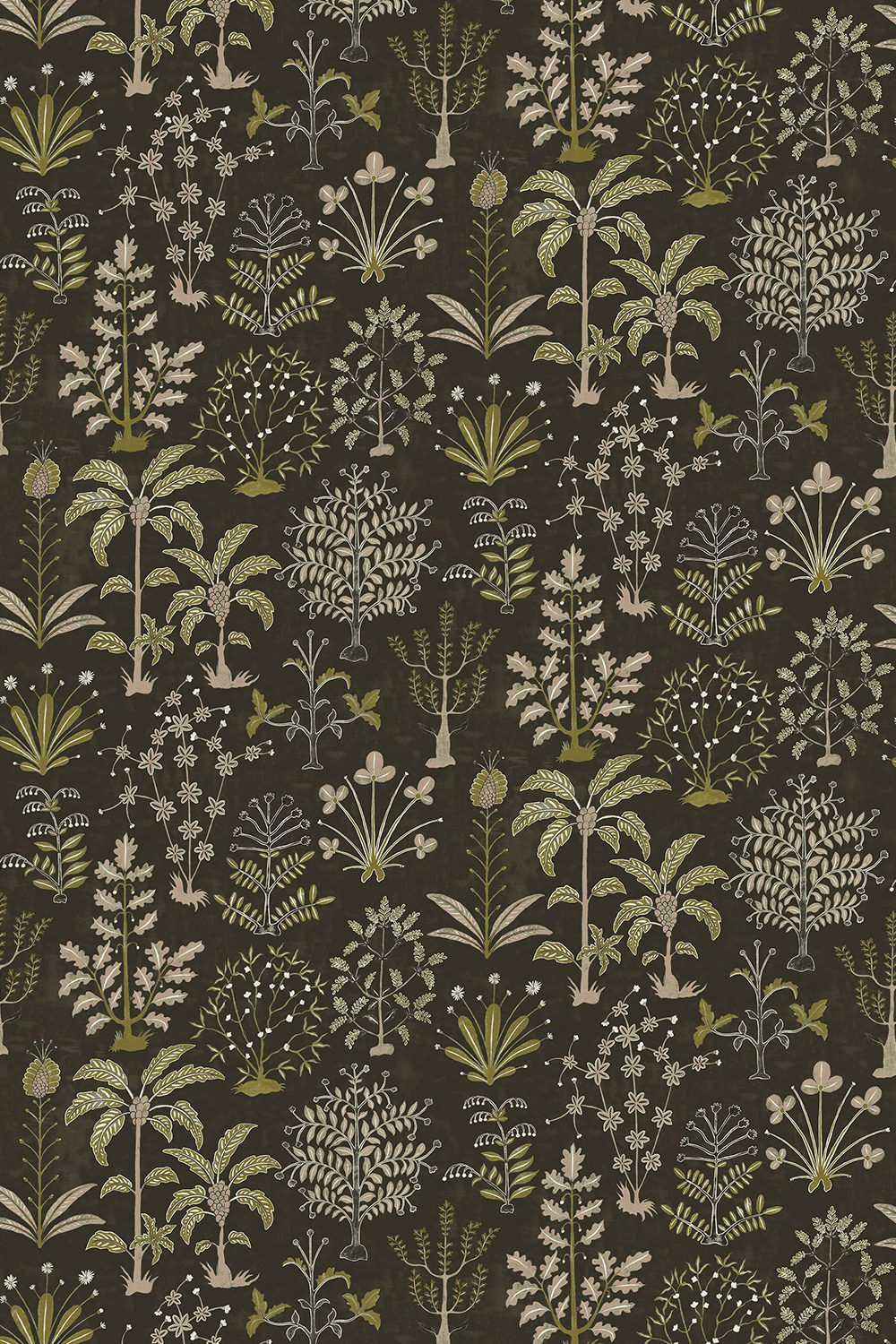 Tapete Cynthia - Black and Olive