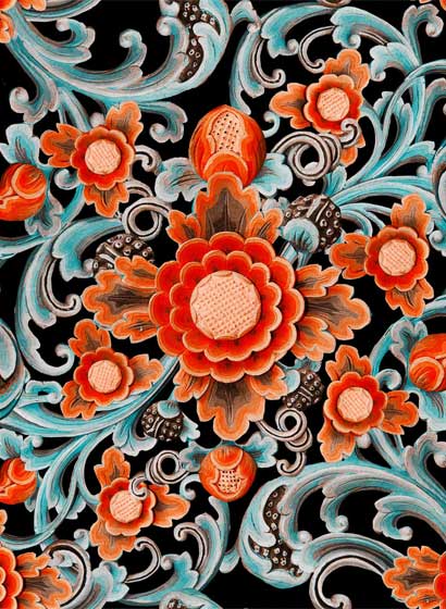 Tapete Floral Painting - WP20252