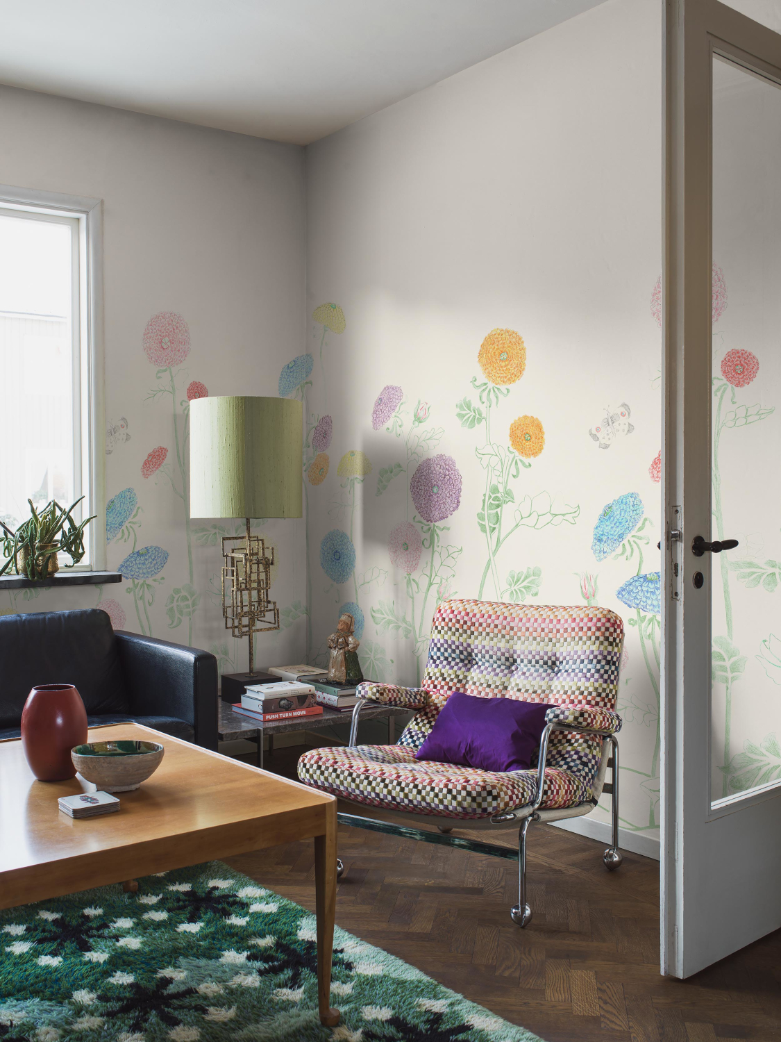 Wandbild Astrid Wilson Summer Aster - 9564W