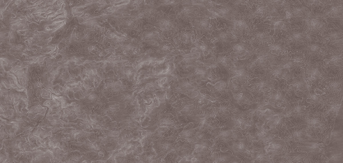 Wandbild Elevation Lines - Mud