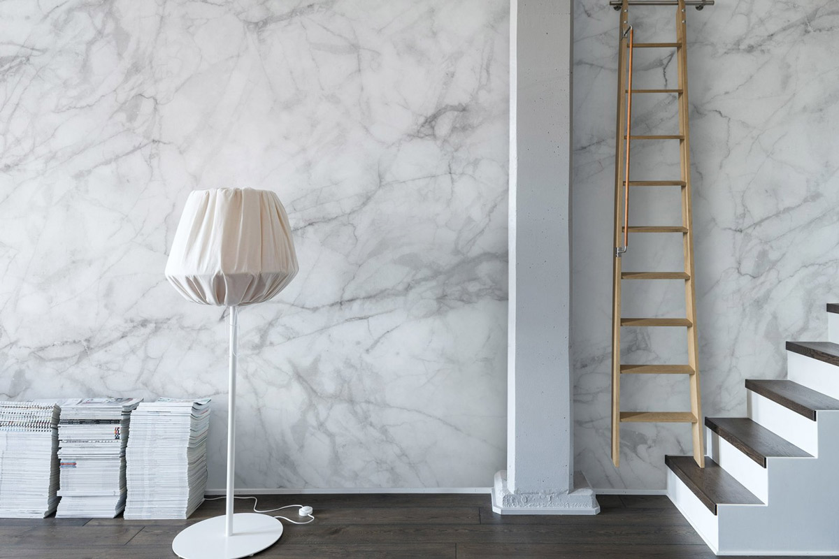 Wandbild Marble Art