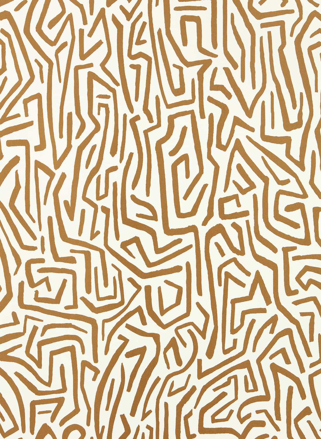 Tapete Melodic - Gold/ Paper Lantern