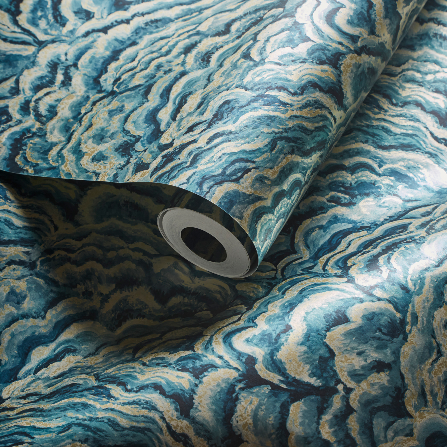 Tapete Lumino - Kingfisher/ Gilver