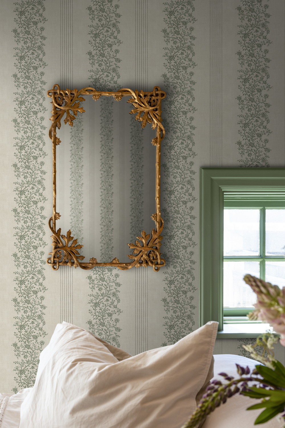 Papier peint Natalie - green