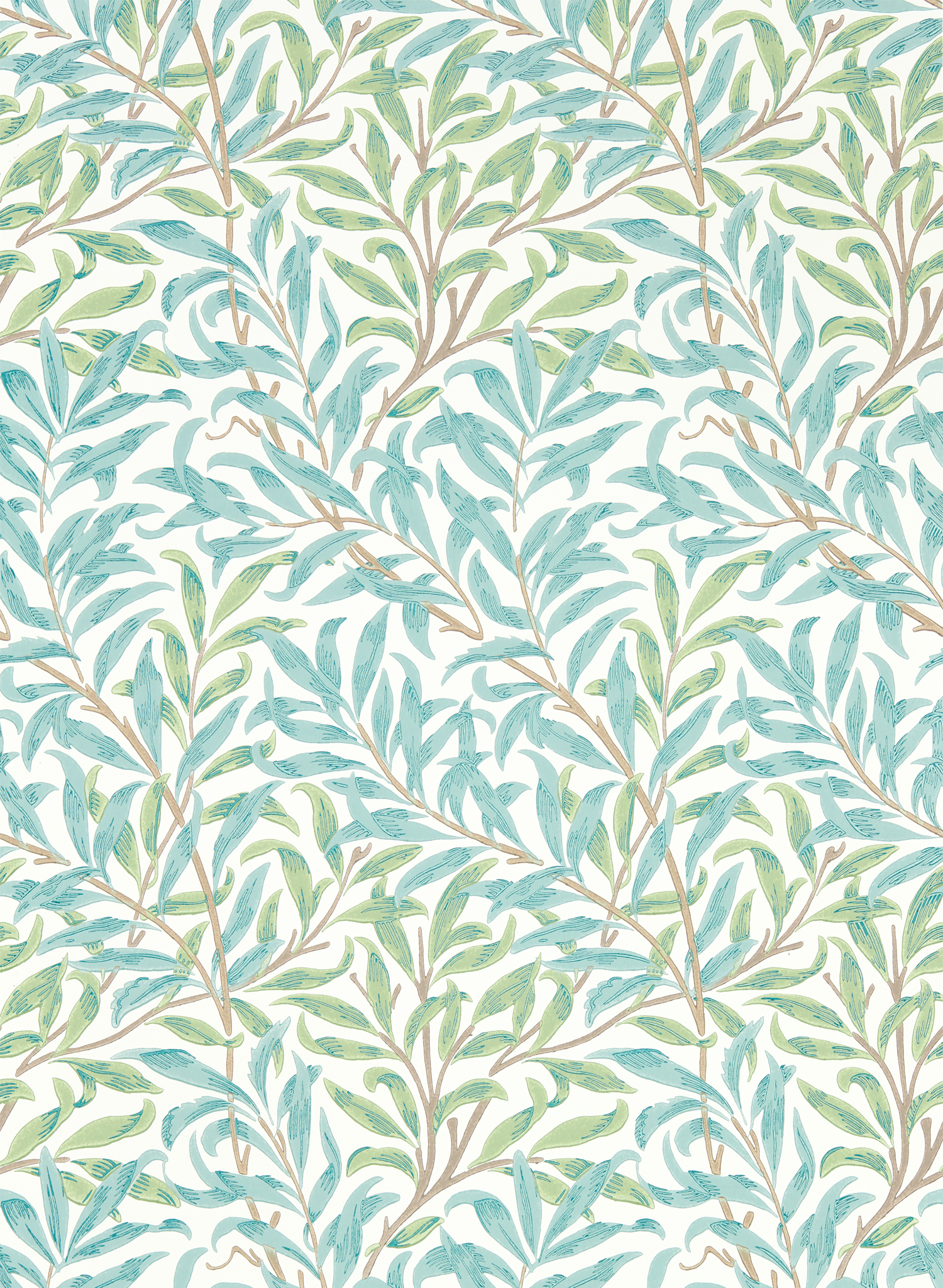 Tapete Simply Willow Boughs - Willow/ Seaglass