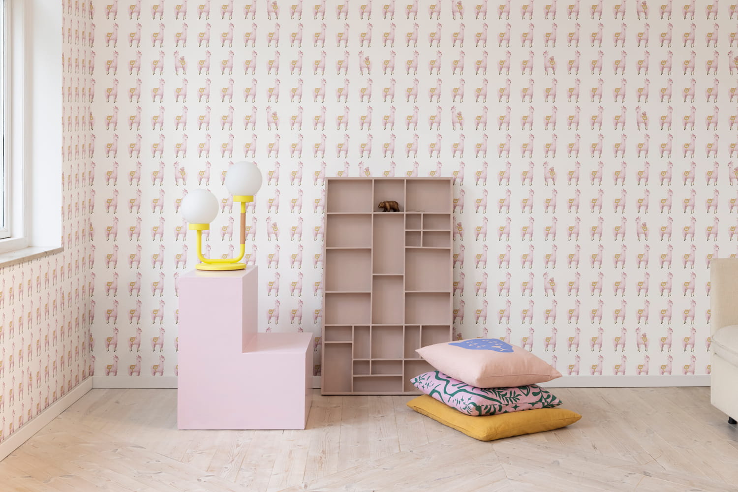 Tapete Alpaca Rebel - Pink