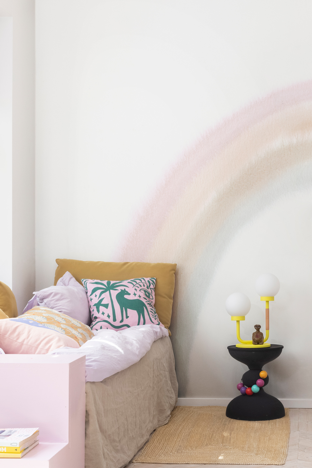Wandbild Rainbow - Soft