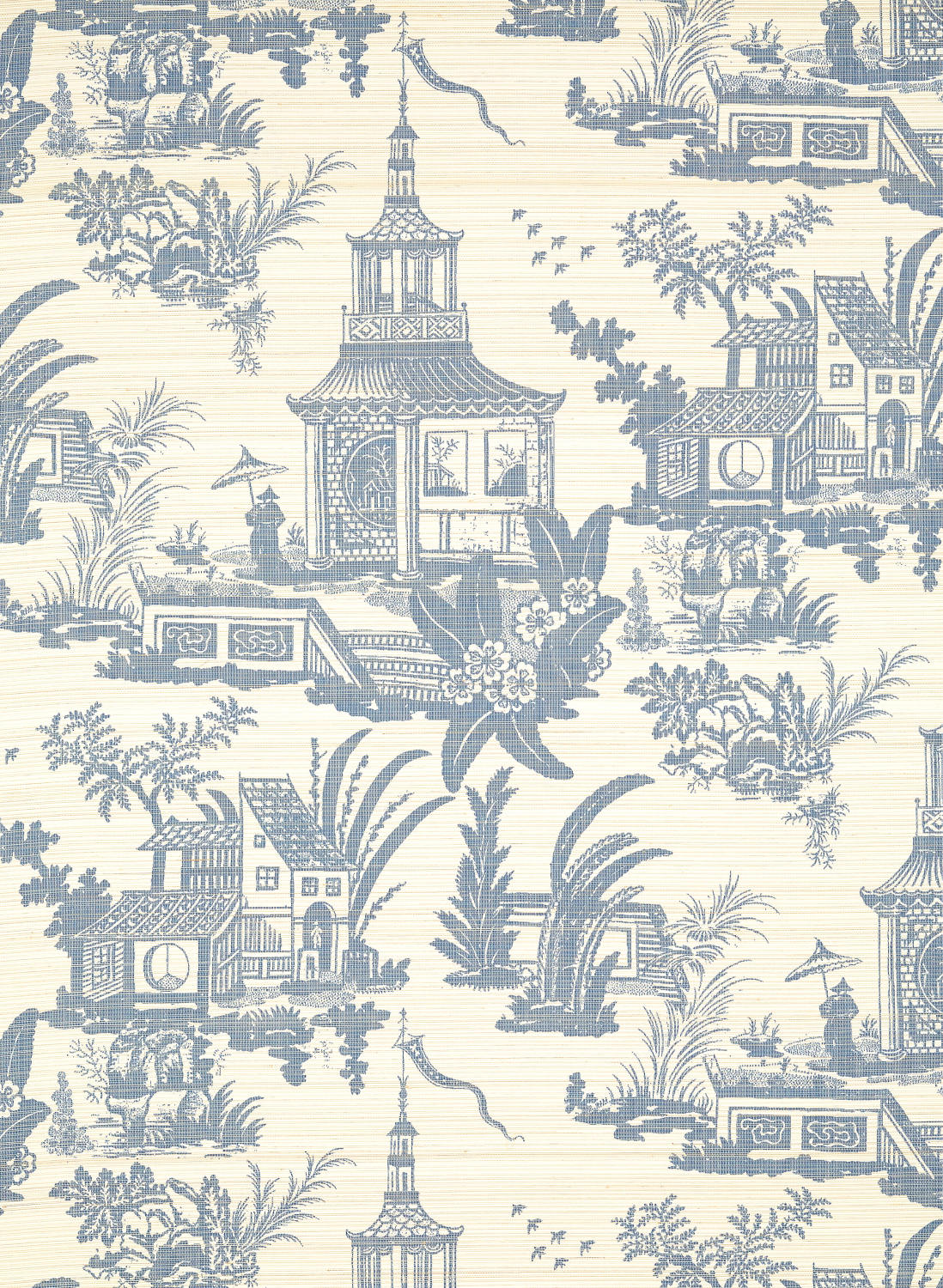 Tapete Empress Court - Navy