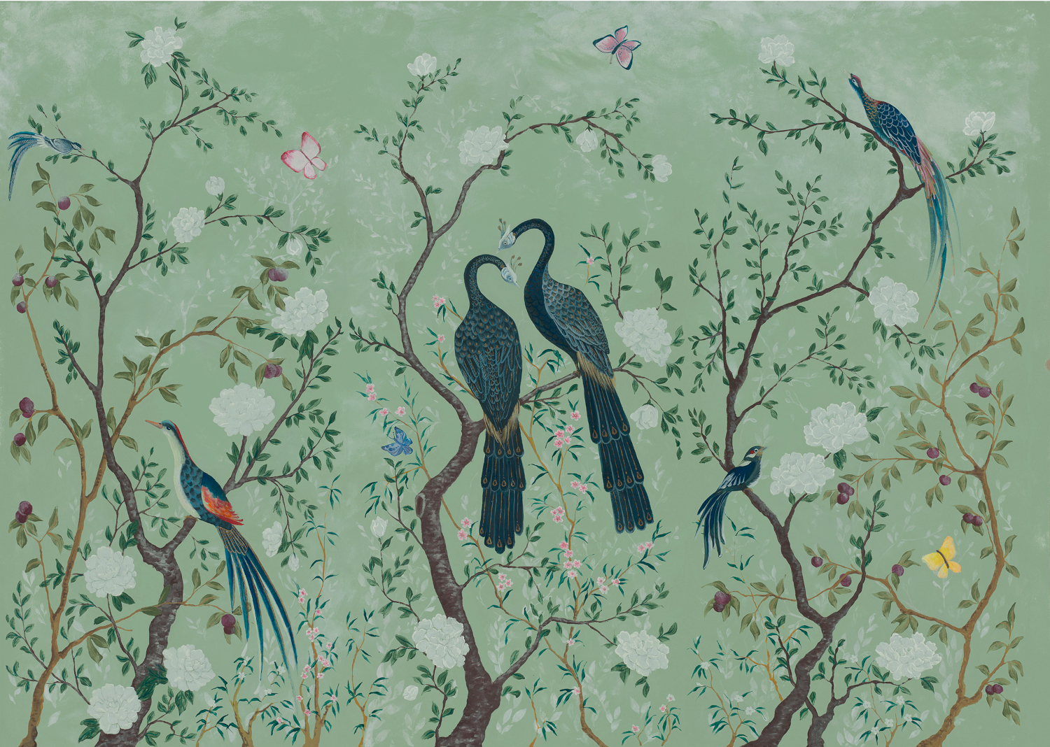 Wandbild Edo - Mint