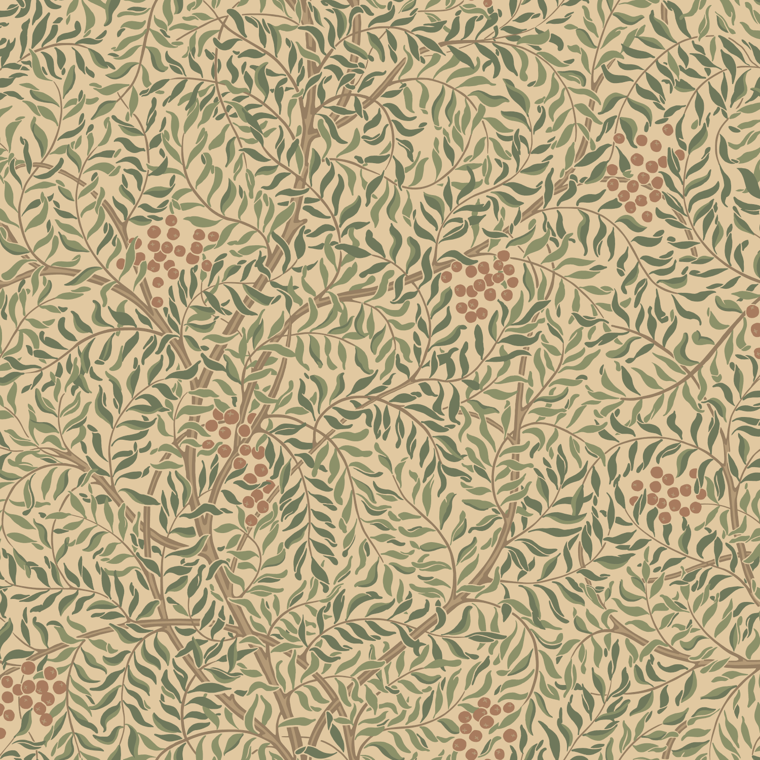 Tapete Simon - Garden Green