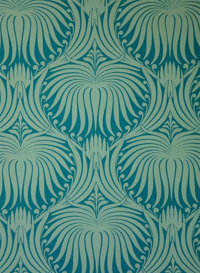 Tapete Lotus - Vardo/ Breakfast Room Green