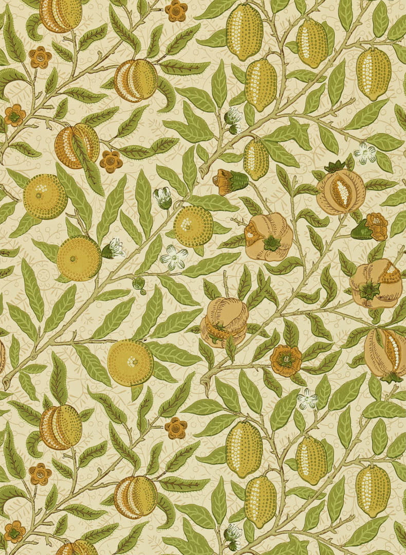 Tapete Fruit - Lime/ Green/ Tan