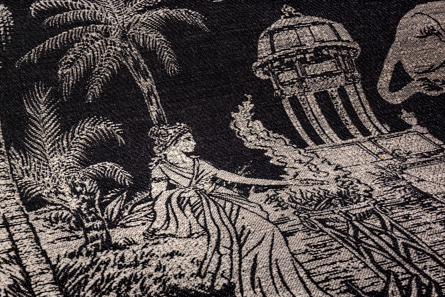 Tapete Mythologie Grecque - Onyx Beige