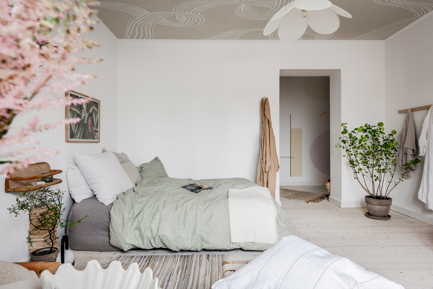 Wandbild Stripes - Sand