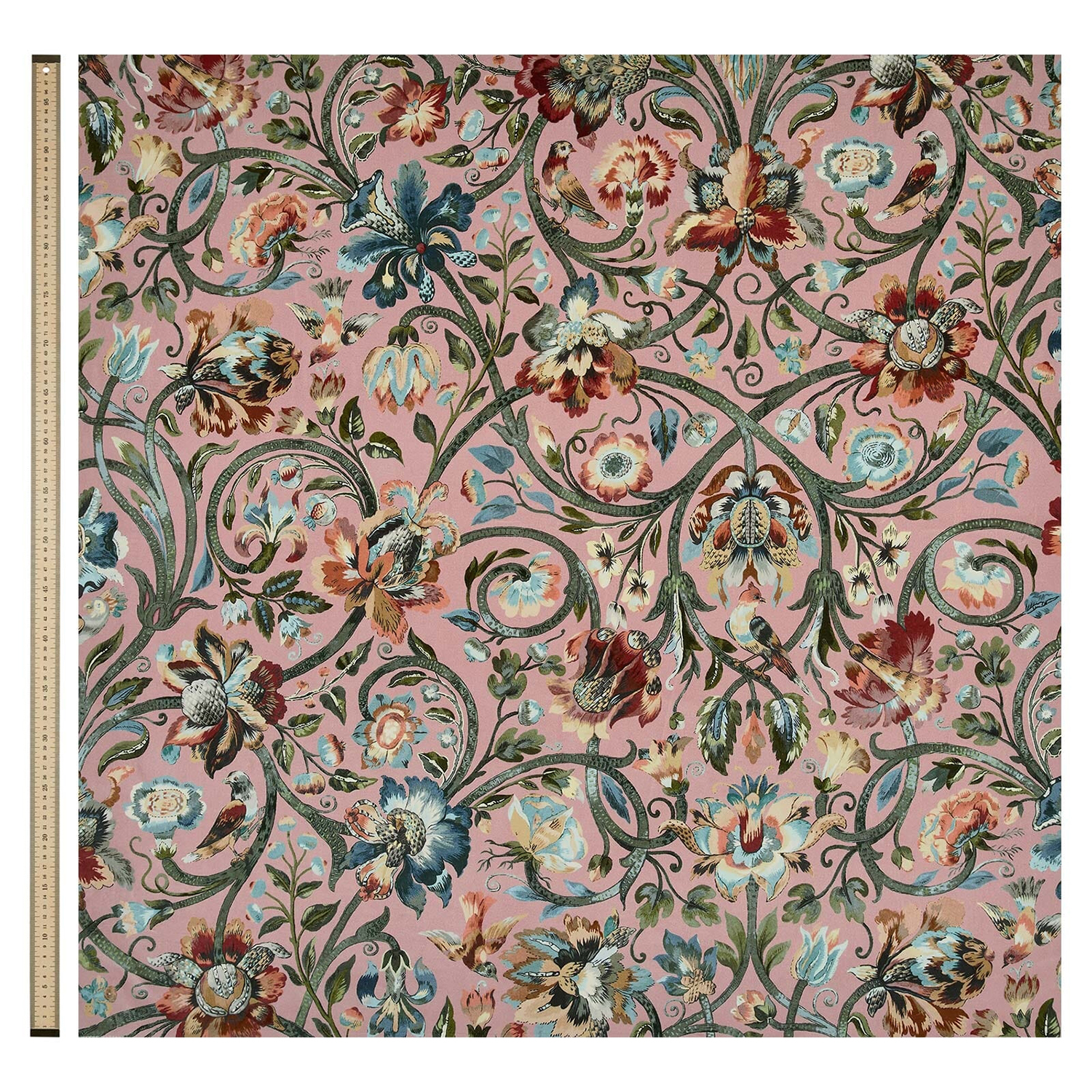 Stoff Gaia - Velvet - Blush