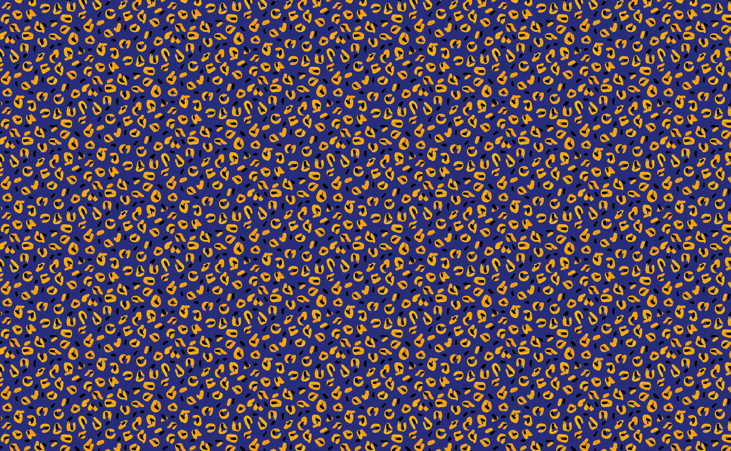 Tapete Funky Leopard - Blue