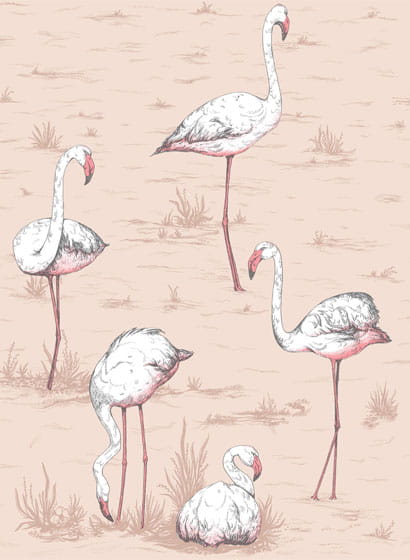 Tapete Flamingos - Ballet Slipper